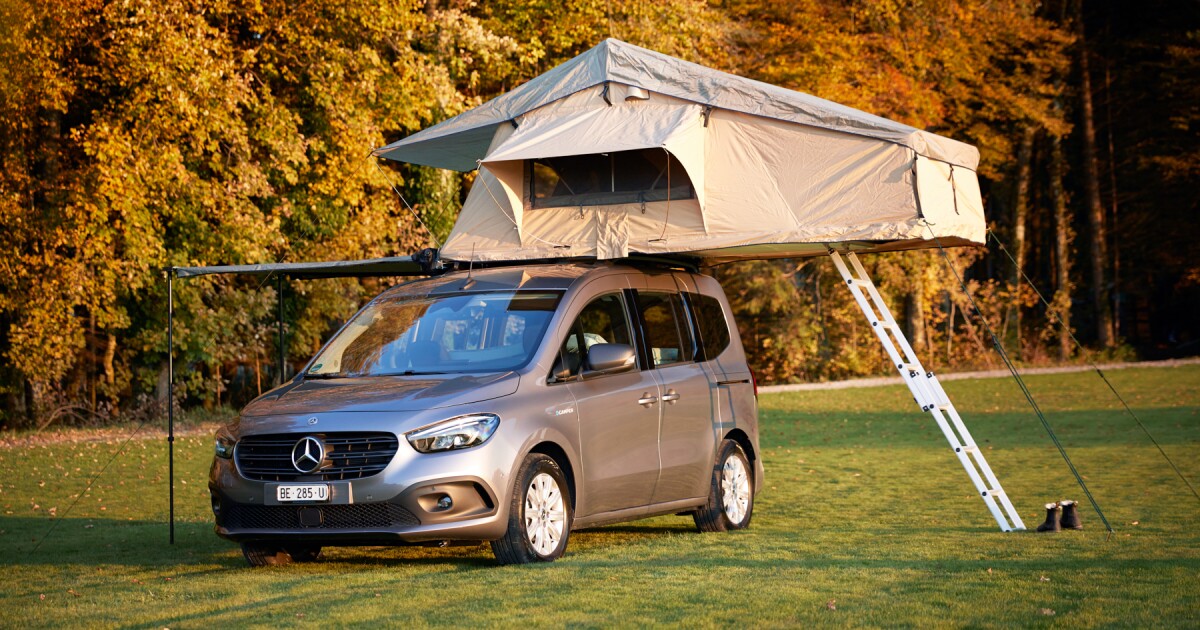 New Mercedes Citan van suits up as impressive microcamper Quick Telecast